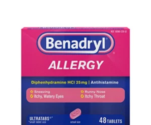 Benadryl Ultratabs Antihistamine Allergy